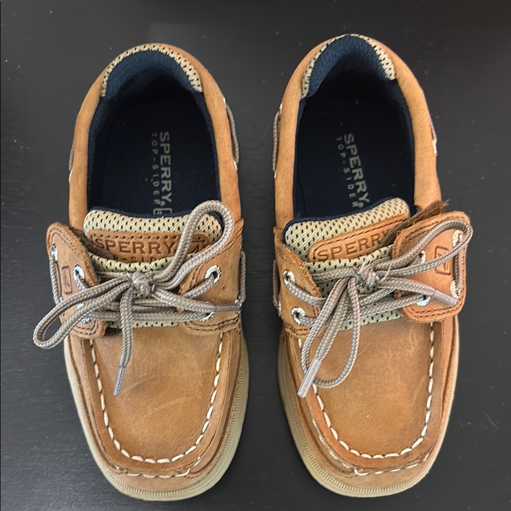Sperry Lanyard Boat Shoes (Toddler 9)